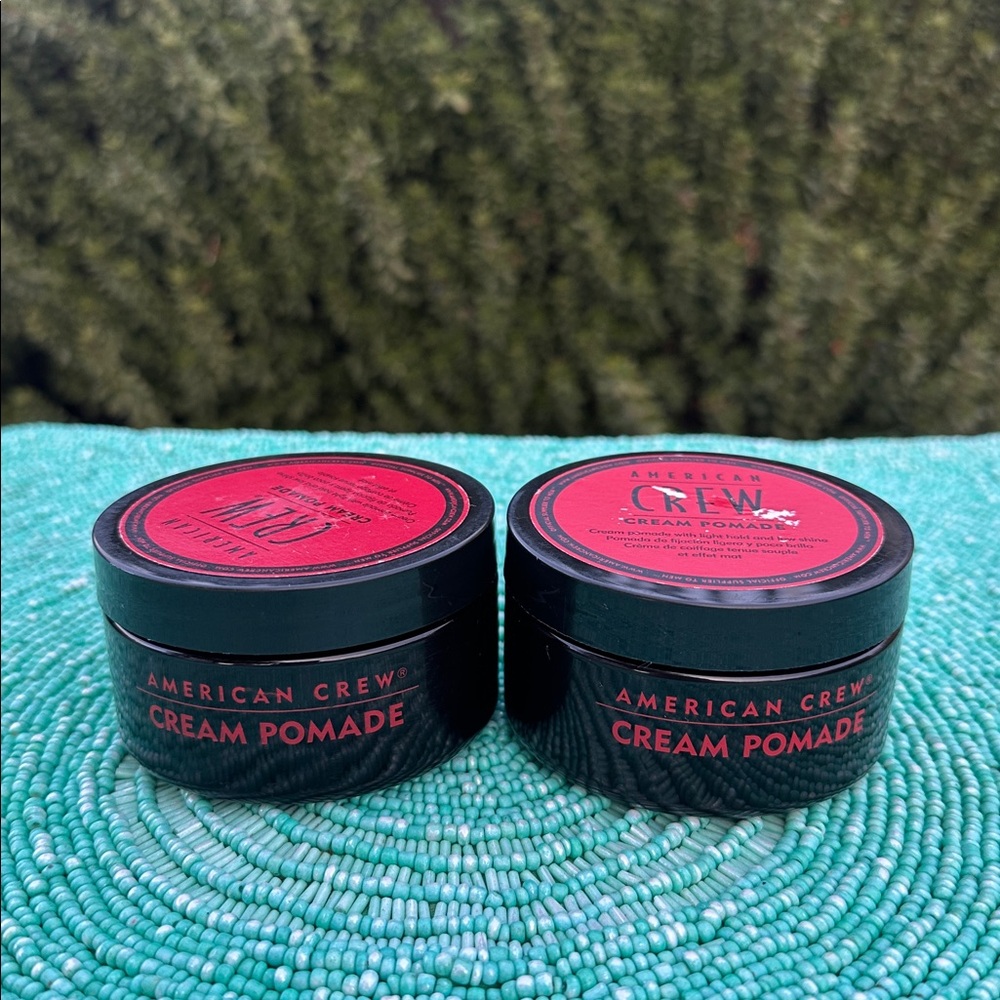AmericanCrew Cream Pomade set of 2 brand new creams-originally packed-never used